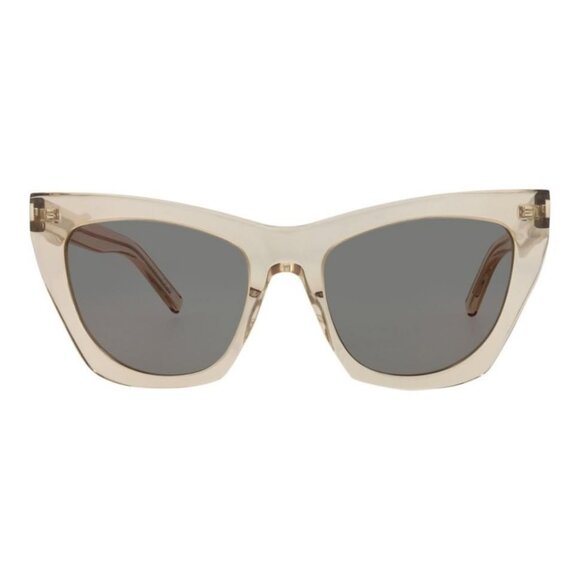 Saint Laurent Womens Cat Eye Nude Nude Copper Fashion Designer Eyewear - Picture 1 of 4